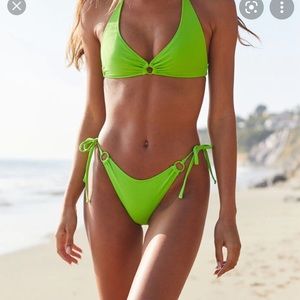 Green pacsun bikini